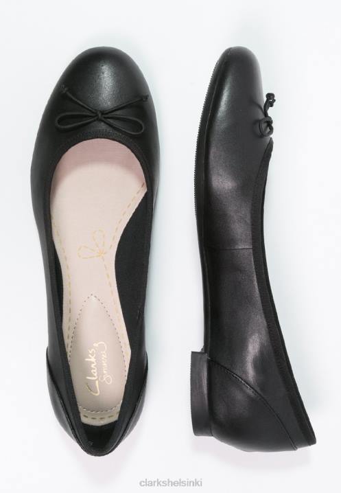 couture bloom balettipumput clarks black Clarks sukupuolineutraali 2DHN7055 musta