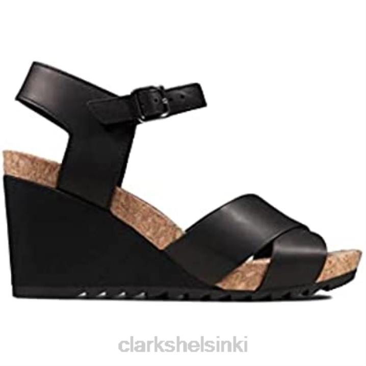flex aurinko kirkastuu mustaksi Clarks sukupuolineutraali 2DHN1479 musta nahka musta nahka