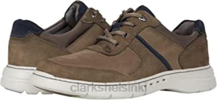 harmaa nubuck ja brawley tie clarks Clarks sukupuolineutraali 2DHN1756 harmaa nubukki