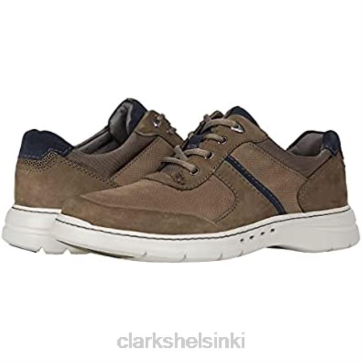 harmaa nubuck ja brawley tie clarks Clarks sukupuolineutraali 2DHN1756 harmaa nubukki
