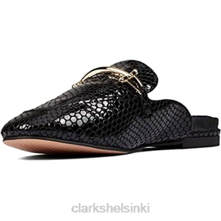 musta korko clarks puhdas 2 muuli Clarks sukupuolineutraali 2DHN488 musta korko
