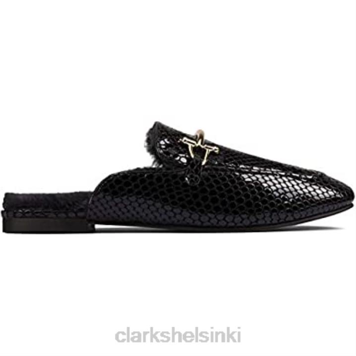 musta korko clarks puhdas 2 muuli Clarks sukupuolineutraali 2DHN488 musta korko
