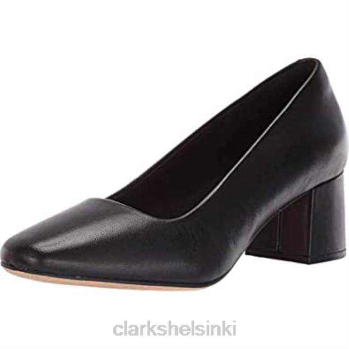 silkkaa rose Clarks mustaa nahkaa Clarks sukupuolineutraali 2DHN287 musta nahka