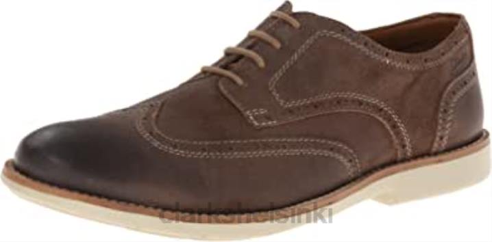 taupe mokka clarks raspbrogue oxford Clarks sukupuolineutraali 2DHN2355 taupe mokka