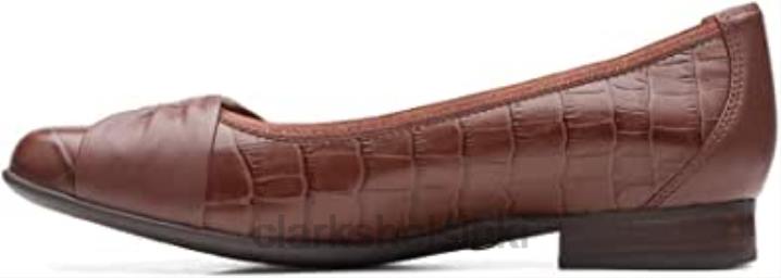 un blush wish clarks tumma tan croc nahka Clarks sukupuolineutraali 2DHN39