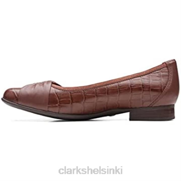 un blush wish tumma tan croc nahka clarks Clarks sukupuolineutraali 2DHN38