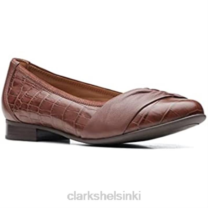 un blush wish tumma tan croc nahka clarks Clarks sukupuolineutraali 2DHN38