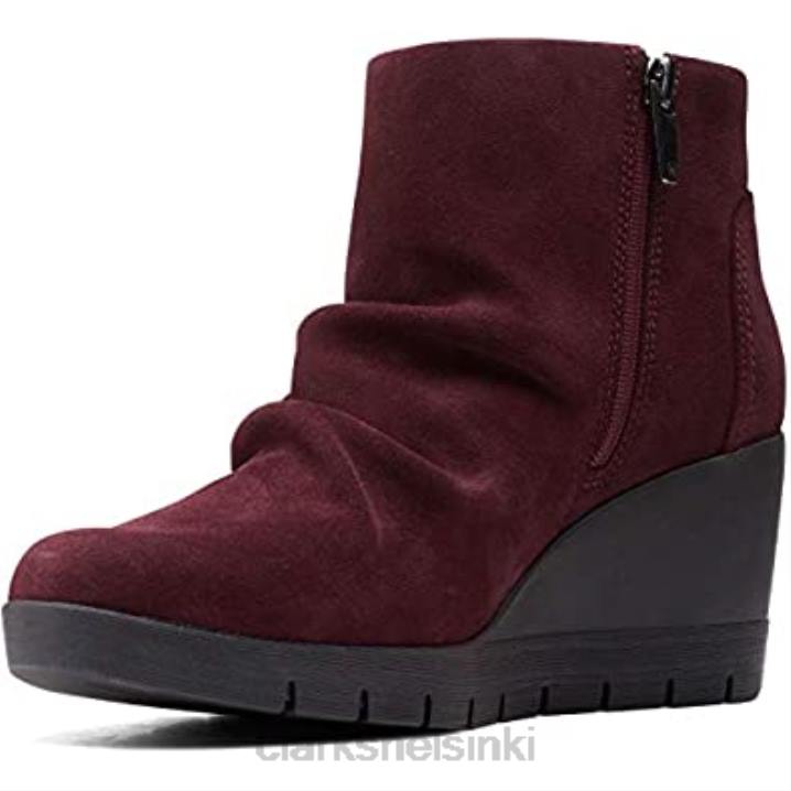 viininpunainen mokka clarks madera tavalla Clarks sukupuolineutraali 2DHN2096 viininpunainen mokka