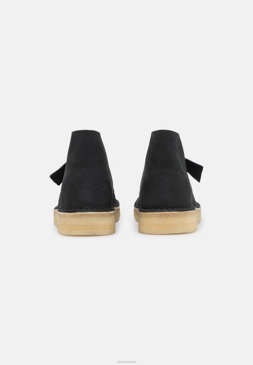 aavikkohiilen nauhat mustat clarks Clarks sukupuolineutraali 2DHN6926 musta