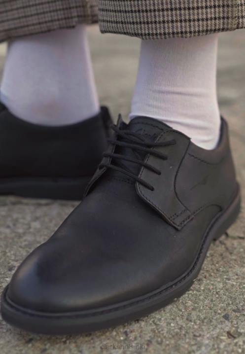 atticus pitsinauhat clarks musta Clarks sukupuolineutraali 2DHN7111 musta