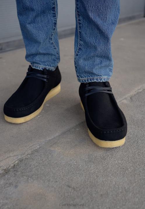 black clarks nature kolme rentoa nauhaa Clarks sukupuolineutraali 2DHN7160 musta