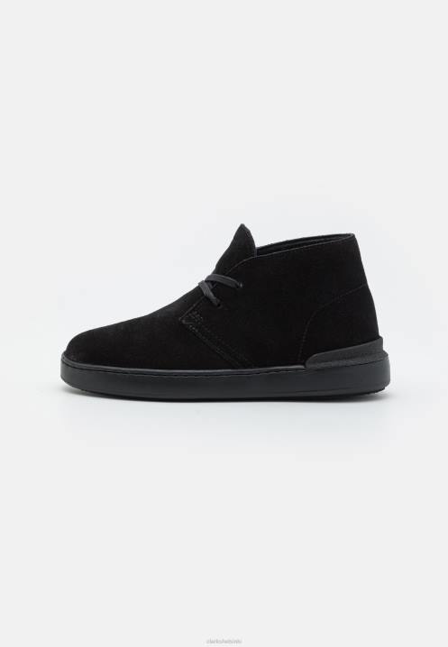 black court lite casual lace-ups clarks Clarks sukupuolineutraali 2DHN7116 musta