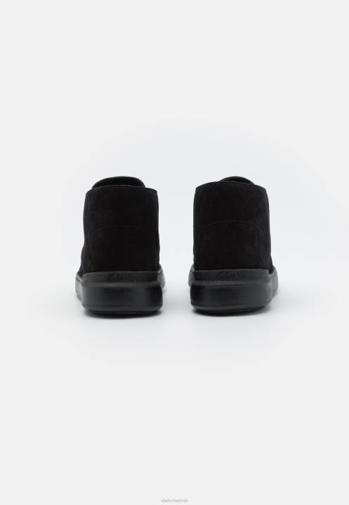 black court lite casual lace-ups clarks Clarks sukupuolineutraali 2DHN7116 musta