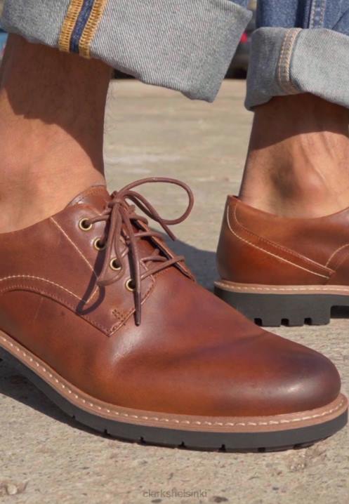 braun clarks batcombe hall rento nauhanauhat Clarks sukupuolineutraali 2DHN7152 braun