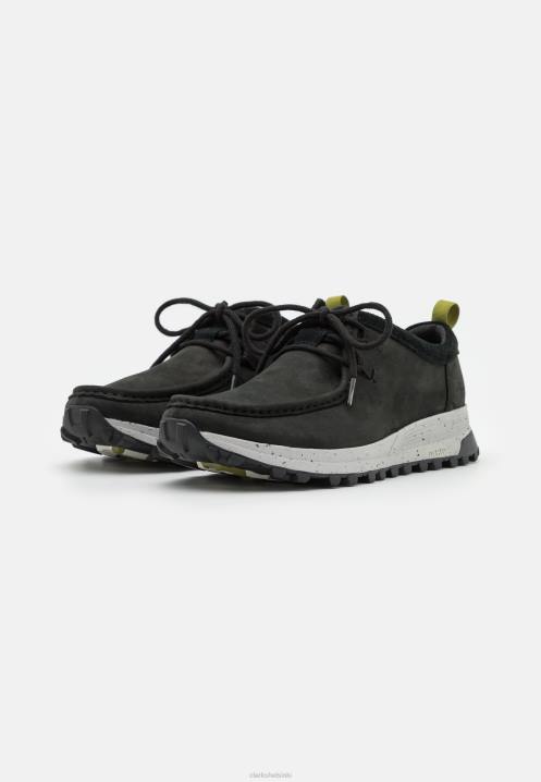 clarks black atl trek wally casual lace-ups Clarks sukupuolineutraali 2DHN7145 musta