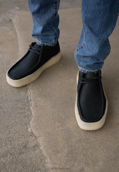 clarks black wallabee cup rennot nauhat Clarks sukupuolineutraali 2DHN7129 musta