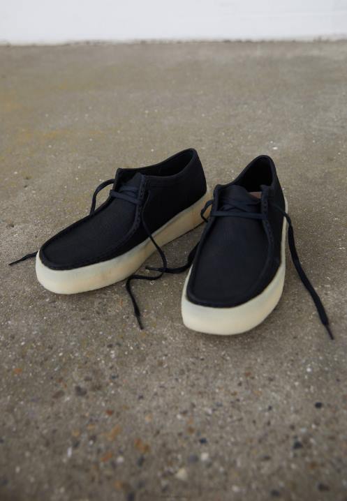 clarks black wallabee cup rennot nauhat Clarks sukupuolineutraali 2DHN7129 musta