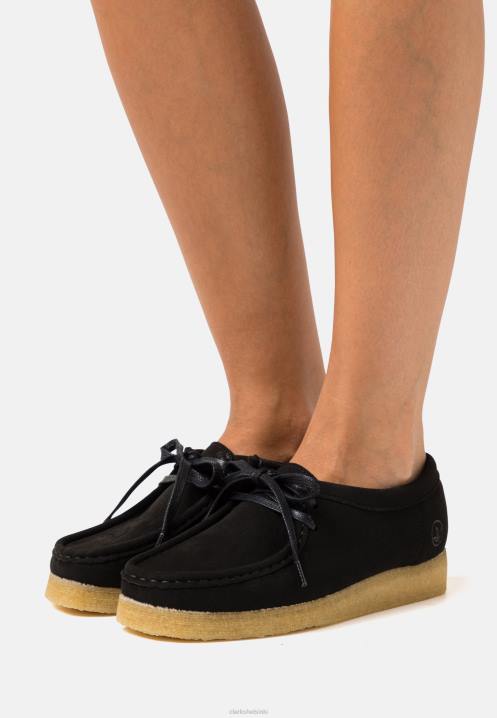 clarks black wallabee rento nauhanauhat Clarks sukupuolineutraali 2DHN6937 musta