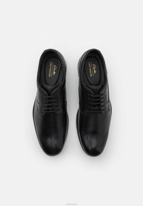 clarks mustat käsityönä tehdyt pitsinauhat Clarks sukupuolineutraali 2DHN7113 musta