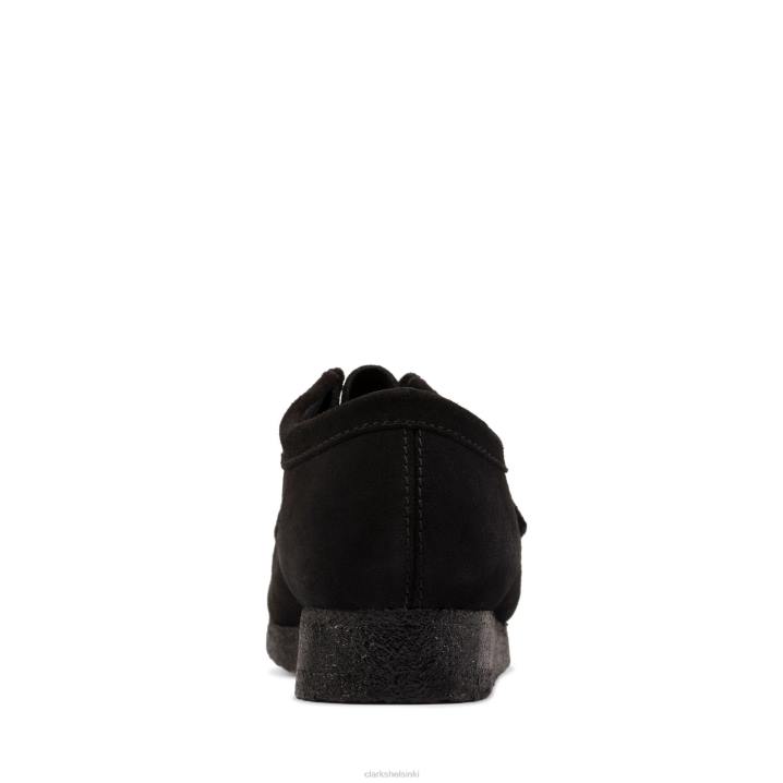 clarks wallabee nauhanauhat mustat Clarks sukupuolineutraali 2DHN6946 musta