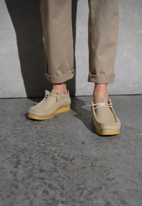 clarks wallabee rento nauhanauhat hiekka Clarks sukupuolineutraali 2DHN7146 hiekka
