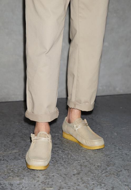 clarks wallabee rento nauhanauhat hiekka Clarks sukupuolineutraali 2DHN7146 hiekka