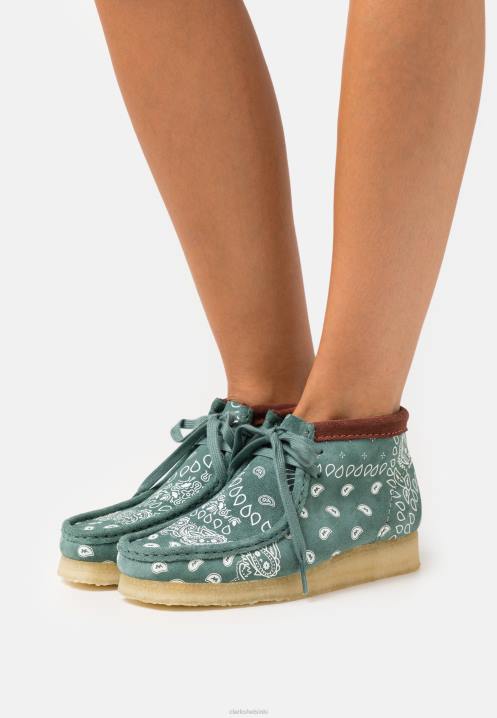 clarks wallabee rento nauhanauhat vihreä Clarks sukupuolineutraali 2DHN6938 vihreä