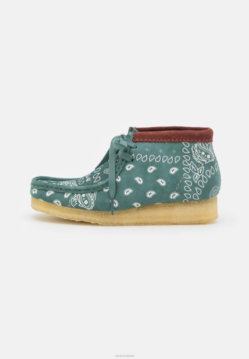 clarks wallabee rento nauhanauhat vihreä Clarks sukupuolineutraali 2DHN6938 vihreä