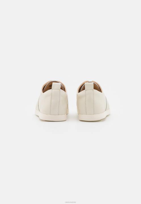 clarks white ace lite solmio rennot nauhat Clarks sukupuolineutraali 2DHN6929 valkoinen