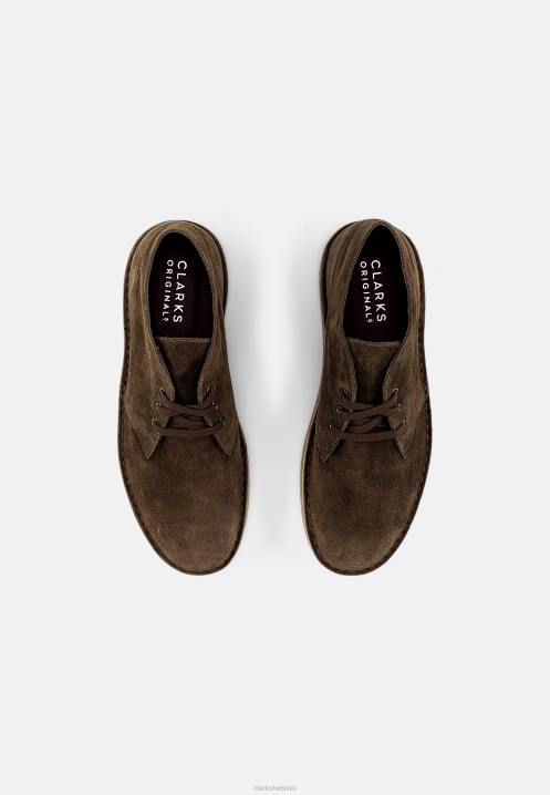 desert coal casual lace-ups clarks oliivi Clarks sukupuolineutraali 2DHN7117 oliivi