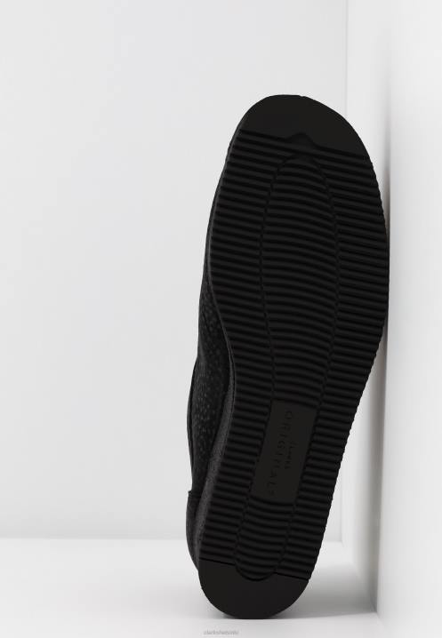 musta wallacraft rento nauhanauhat clarks Clarks sukupuolineutraali 2DHN6940 musta