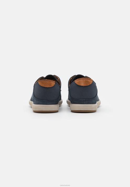 navy bratton solmio nauhat clarks Clarks sukupuolineutraali 2DHN7156 laivasto