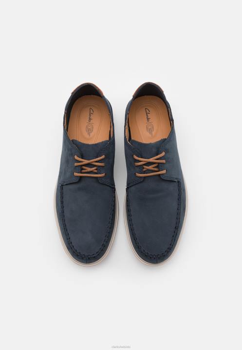 navy bratton solmio nauhat clarks Clarks sukupuolineutraali 2DHN7156 laivasto