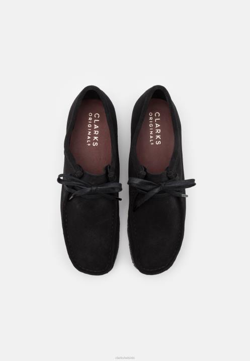 wallabee casual lace-ups clarks musta Clarks sukupuolineutraali 2DHN7149 musta