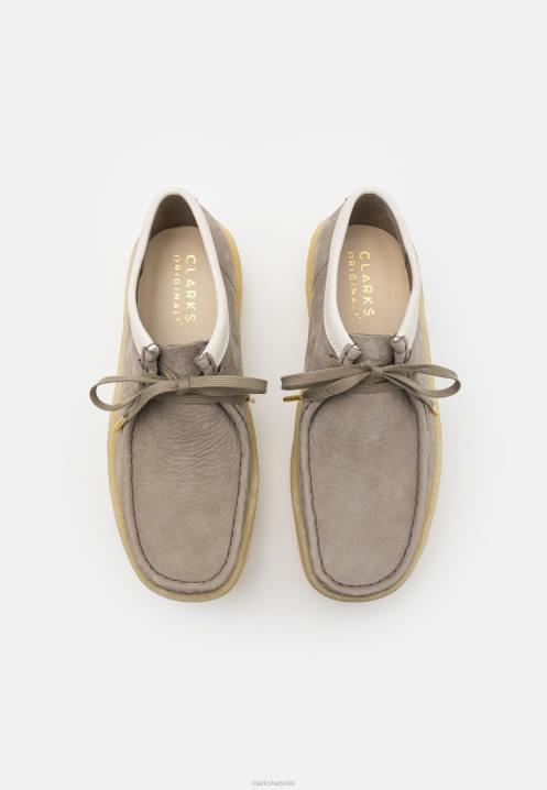 wallabee cup casual nauhanauhat harmaat clarks Clarks sukupuolineutraali 2DHN7158 harmaa
