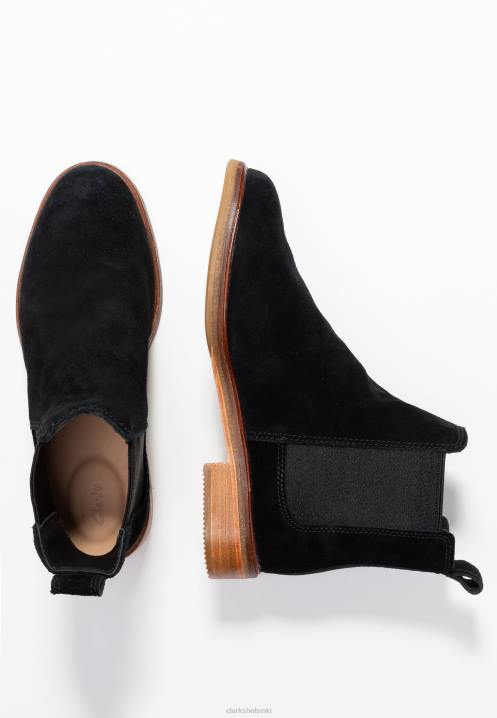 arlo nilkkurit clarks mustat Clarks sukupuolineutraali 2DHN7087 musta