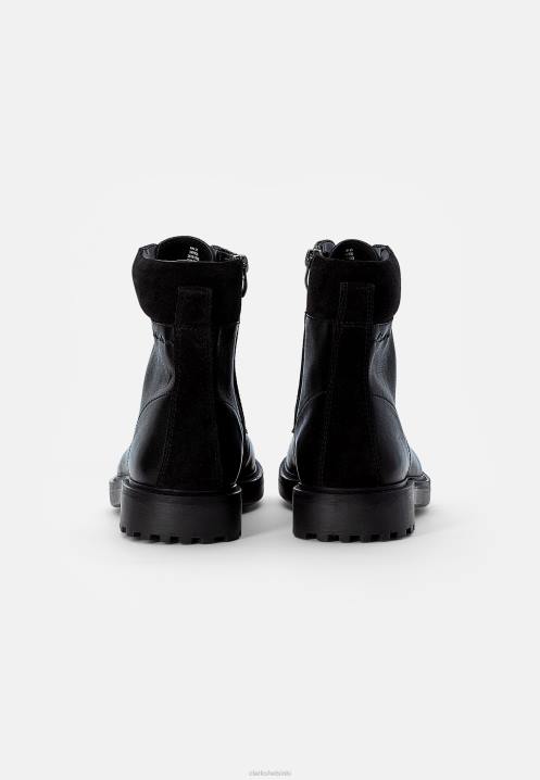 chard nauhalliset nilkkurit mustat clarks Clarks sukupuolineutraali 2DHN7166 musta