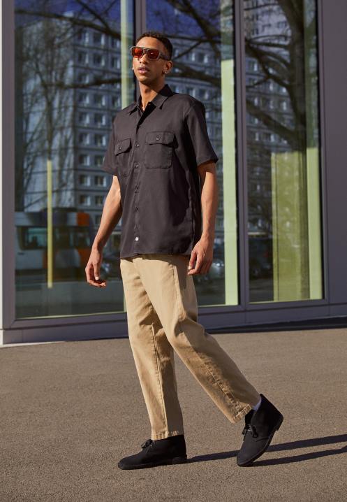 clarks black boot rennot nauhat Clarks sukupuolineutraali 2DHN7121 musta