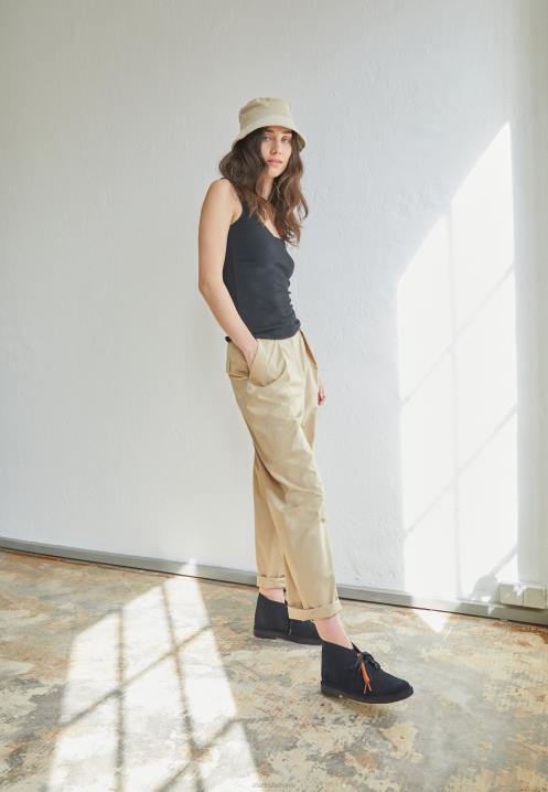 clarks black desert boot rennot nauhat Clarks sukupuolineutraali 2DHN6921 musta