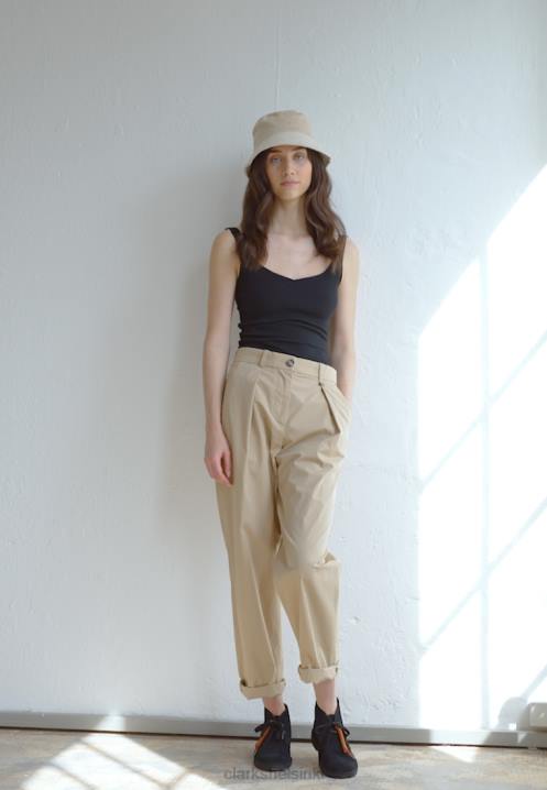 clarks black desert boot rennot nauhat Clarks sukupuolineutraali 2DHN6921 musta