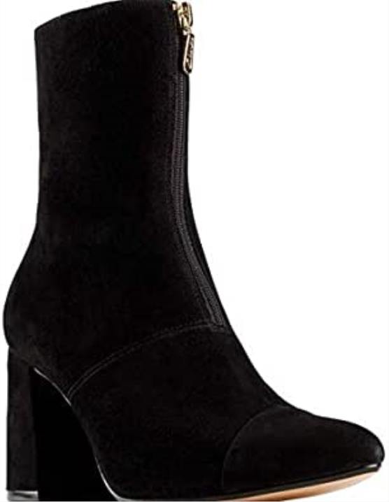 clarks black laina 85 mokkanahka nilkkurit mustat Clarks sukupuolineutraali 2DHN1 musta