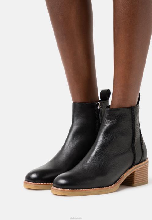 clarks cologne zip klassiset nilkkurit mustat Clarks sukupuolineutraali 2DHN7090 musta