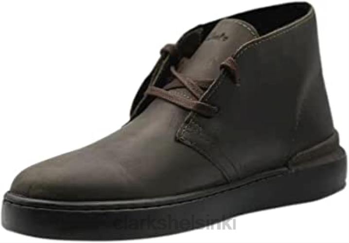 clarks court lite desert boot nahkasaappaat tummanruskeat Clarks sukupuolineutraali 2DHN17