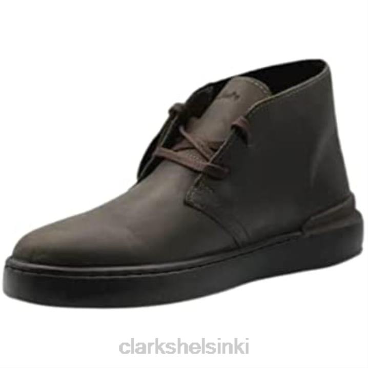 clarks court lite desert boot nahkasaappaat tummanruskeat Clarks sukupuolineutraali 2DHN17