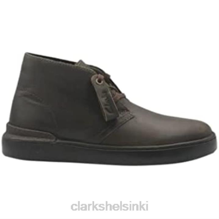 clarks court lite desert boot nahkasaappaat tummanruskeat Clarks sukupuolineutraali 2DHN17