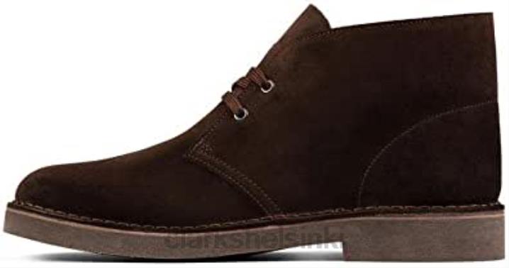 clarks desert boot 2 mokkasaappaat tummanruskeat Clarks sukupuolineutraali 2DHN19