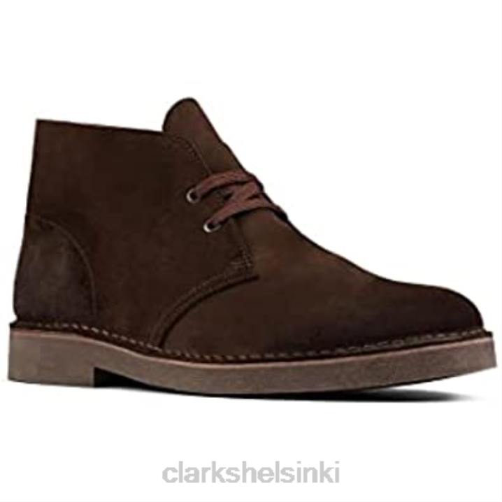 clarks desert boot 2 mokkasaappaat tummanruskeat Clarks sukupuolineutraali 2DHN19