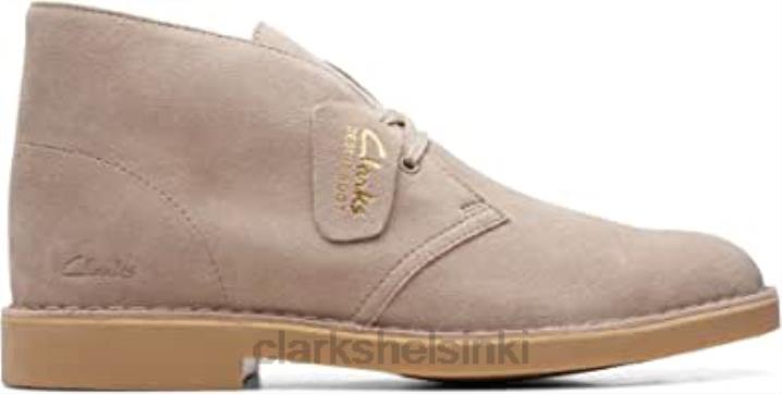clarks desert boot evo mokkanahka saappaat hiekka beige Clarks sukupuolineutraali 2DHN2113