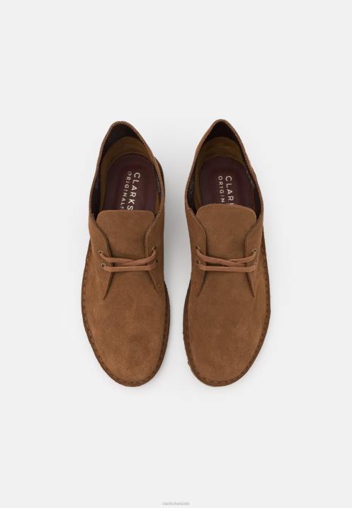 clarks desert boot rennot nauhat vaaleanruskeat Clarks sukupuolineutraali 2DHN7122 vaalean ruskea