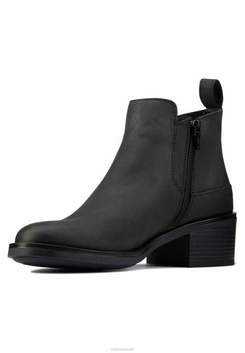 clarks memi vetoketjulliset nilkkurit mustat Clarks sukupuolineutraali 2DHN7074 musta